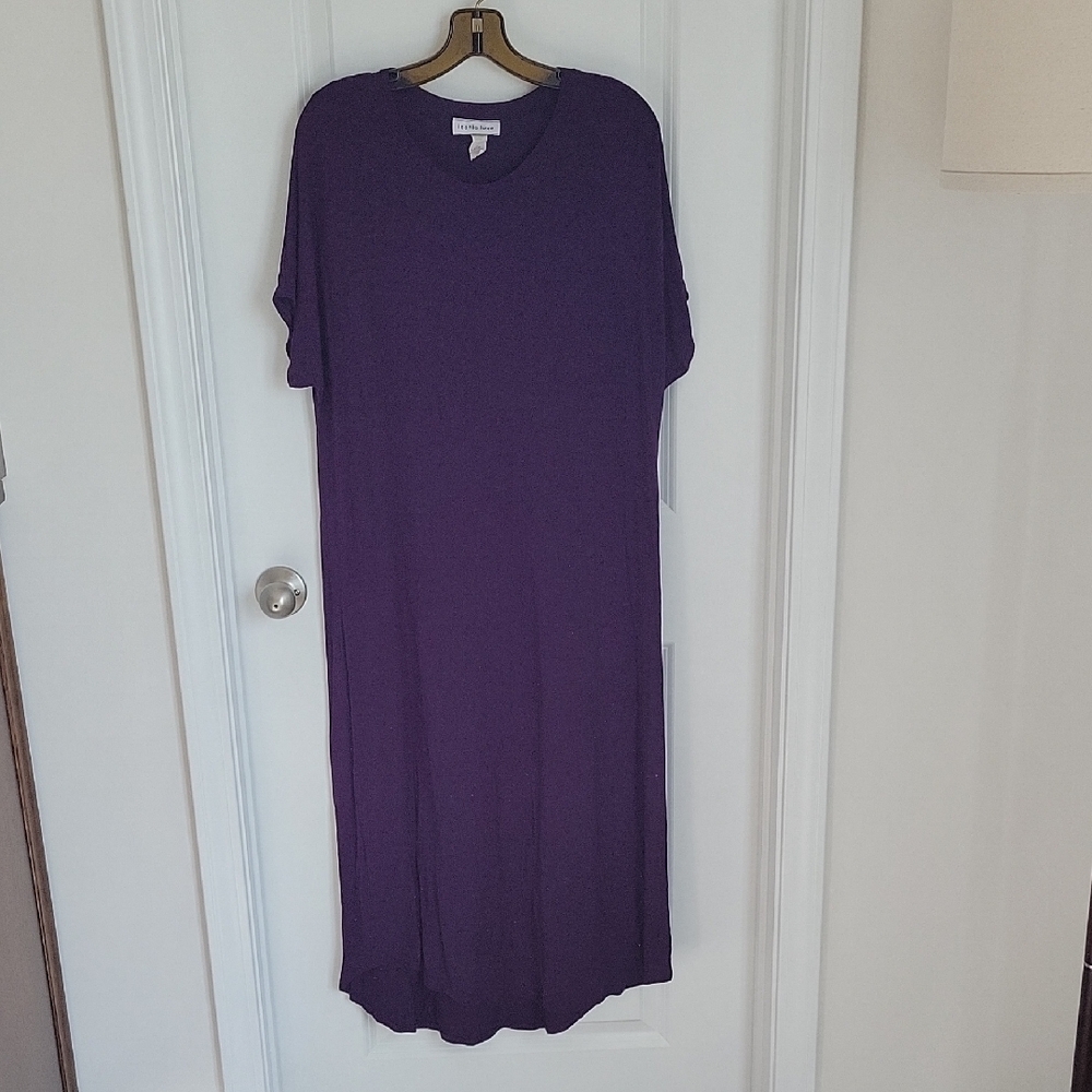 Iconic Luxe Purple Maxi Dress